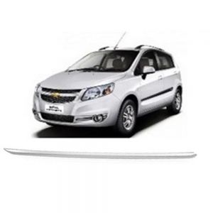 Chrome Trunk Garnish  Compatible with Sail Hatchback - Silver 